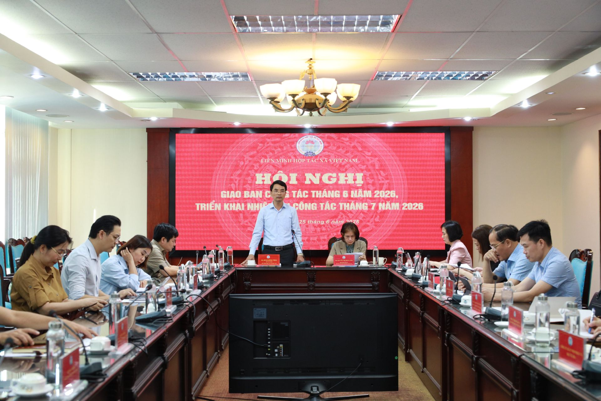 Hội nghị Giao ban công tác tháng 6 năm 2026, triển khai nhiệm vụ công tác tháng 7 năm 2026