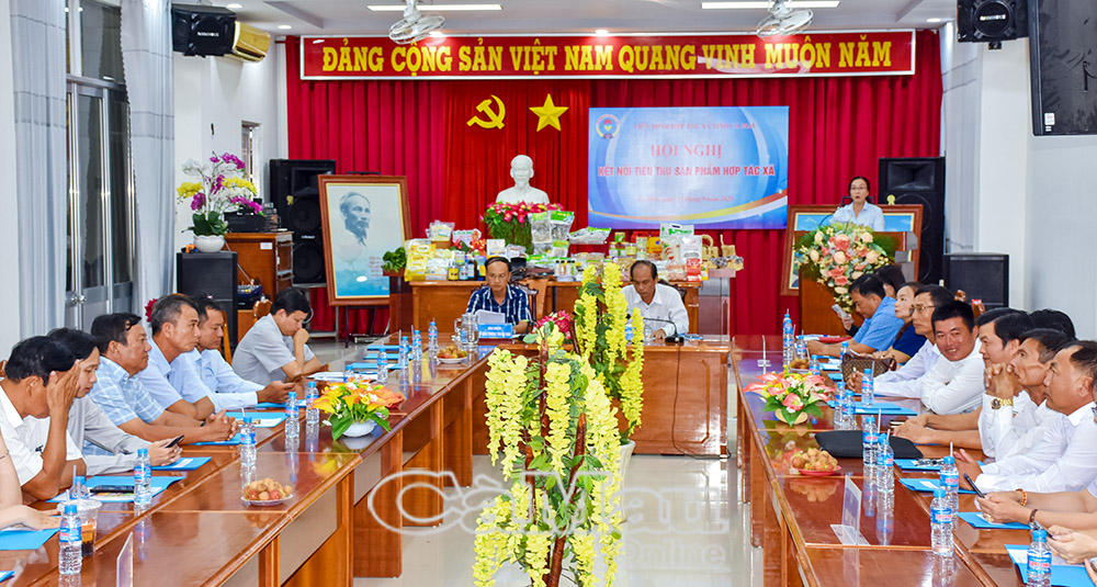 Cà Mau: Liên minh HTX tỉnh tổ chức hội nghị kết nối tiêu thụ sản phẩm