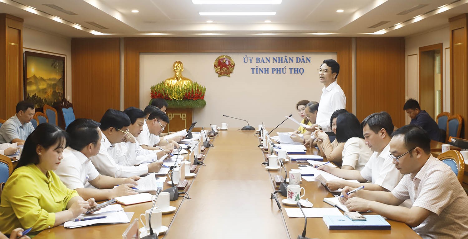 Phú Thọ: Họp bàn về Dự án đầu tư Trung tâm tư vấn, hỗ trợ, cung cấp dịch vụ, hình thành và phát triển HTX, Liên hiệp HTX khu vực miền Bắc