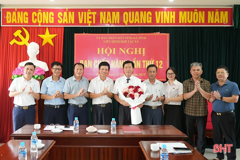 Hà Tĩnh: Ông Bùi Huy Cường giữ chức Chủ tịch Liên minh Hợp tác xã Hà Tĩnh