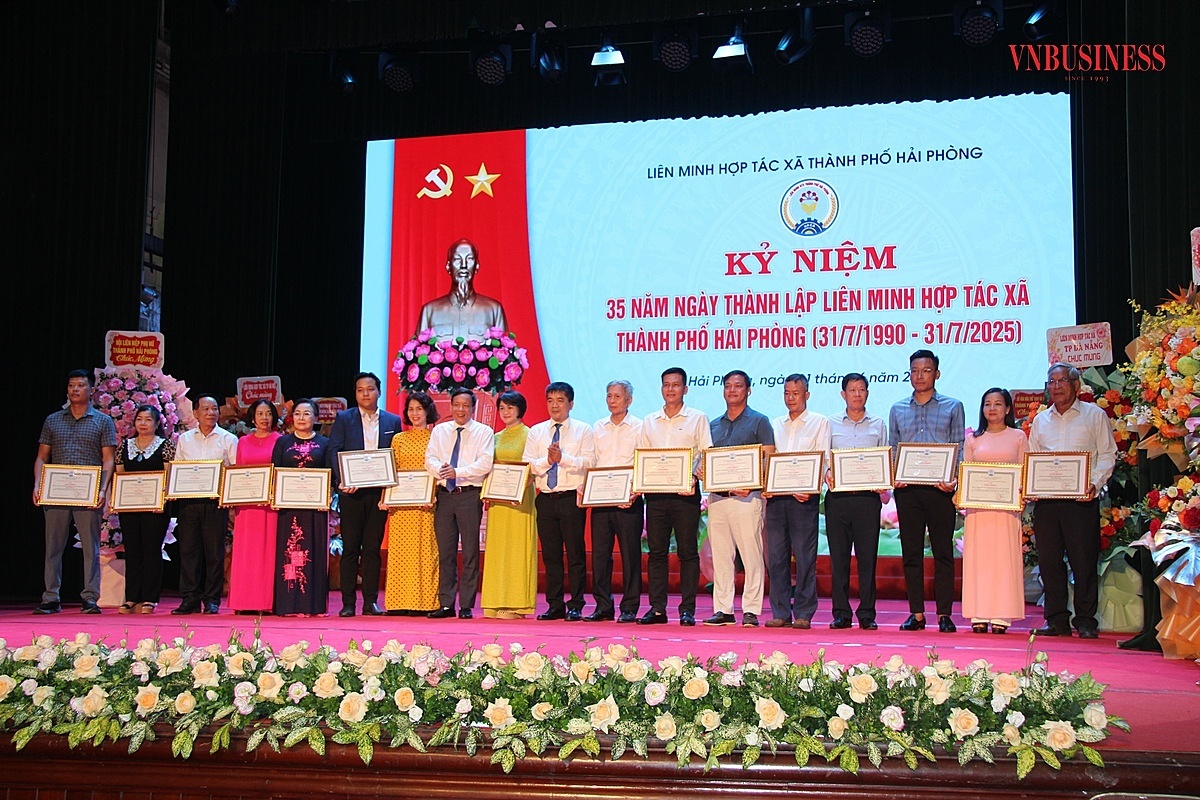 Dấu ấn 35 năm Liên minh HTX Hải Phòng