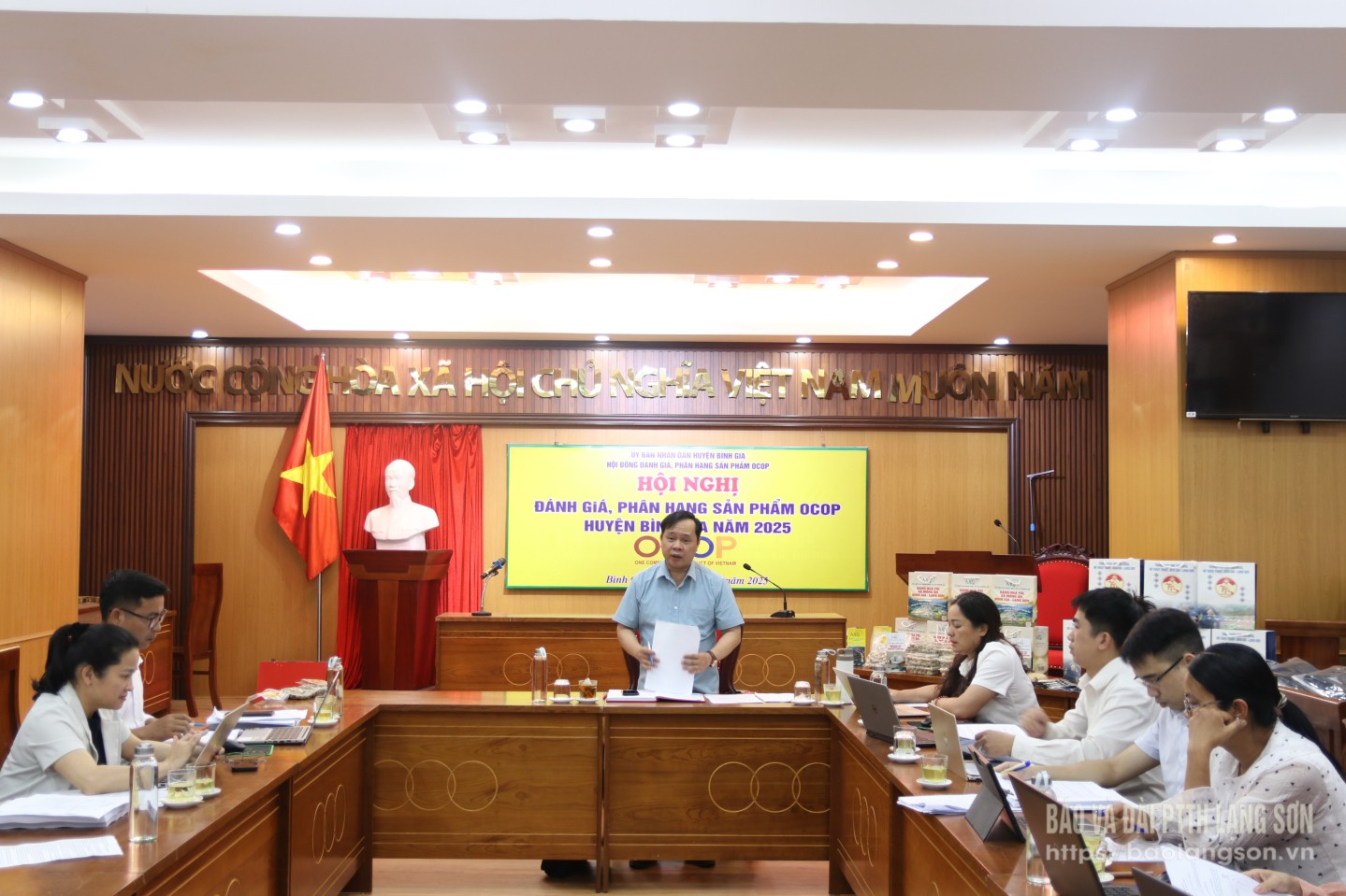 Bình Gia, Lạng Sơn: Tổ chức đánh giá, phân hạng sản phẩm OCOP năm 2025  