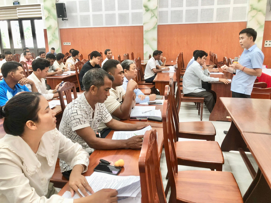 Gia Lai: Krông Pa tổ chức tập huấn xây dựng mã số vùng trồng