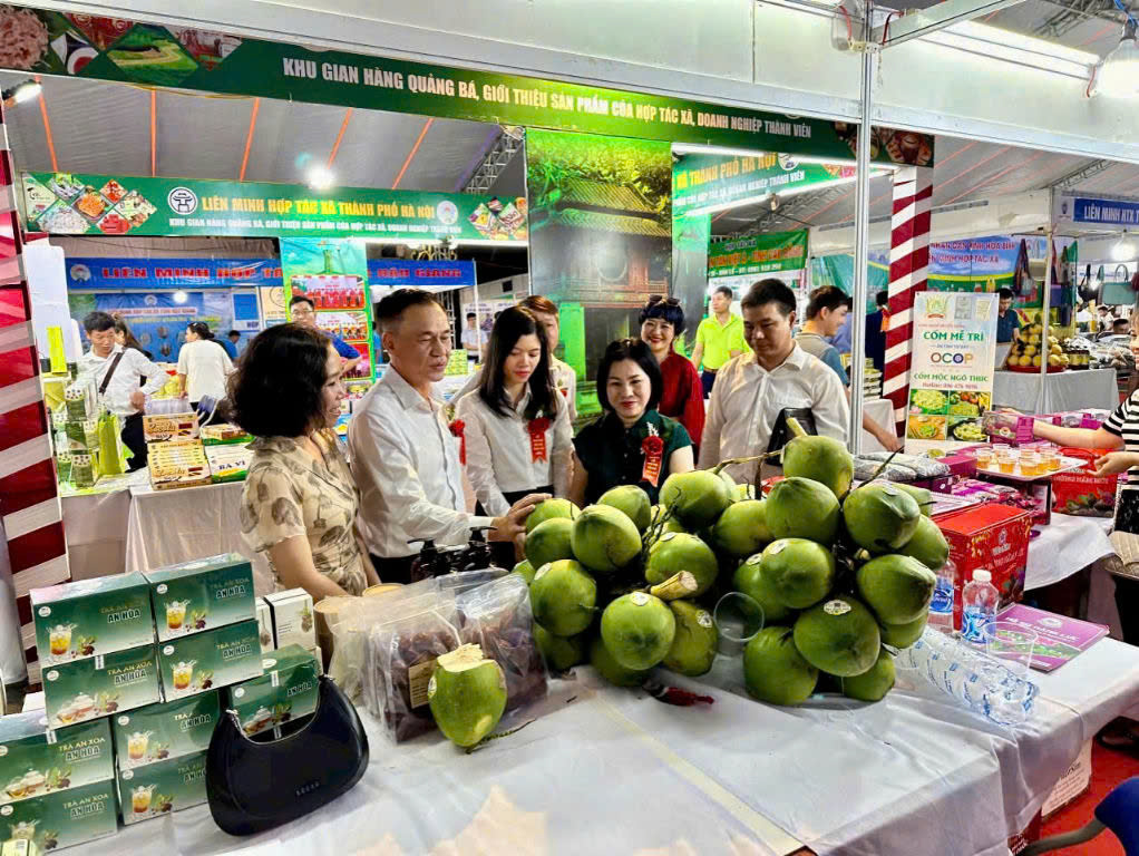 Hội chợ xúc tiến thương mại cho các Hợp tác xã tại khu vực miền Bắc năm 2025