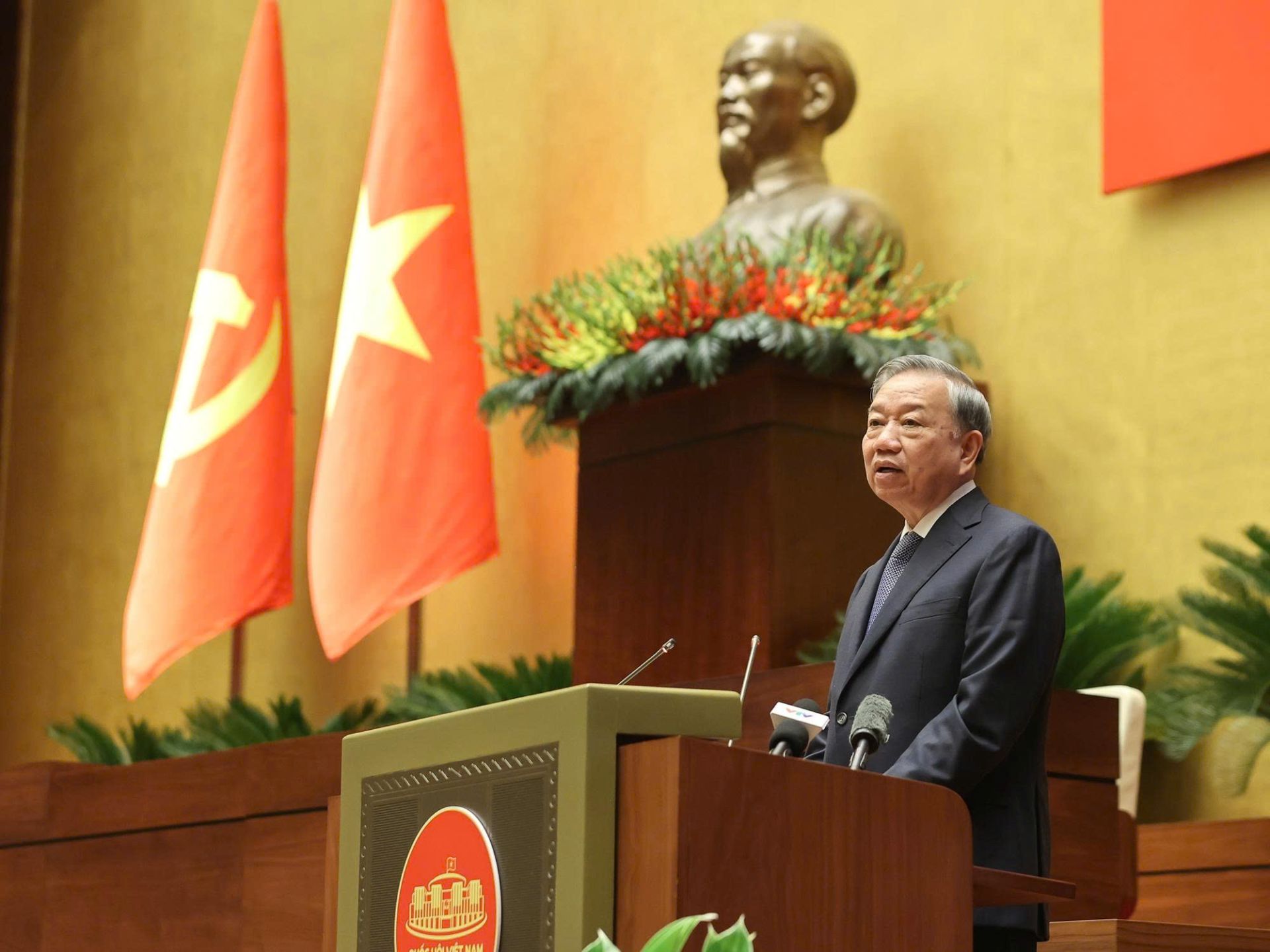Phát biểu của Tổng Bí thư Tô Lâm tại Hội nghị quán triệt 4 Nghị quyết của Bộ Chính trị
