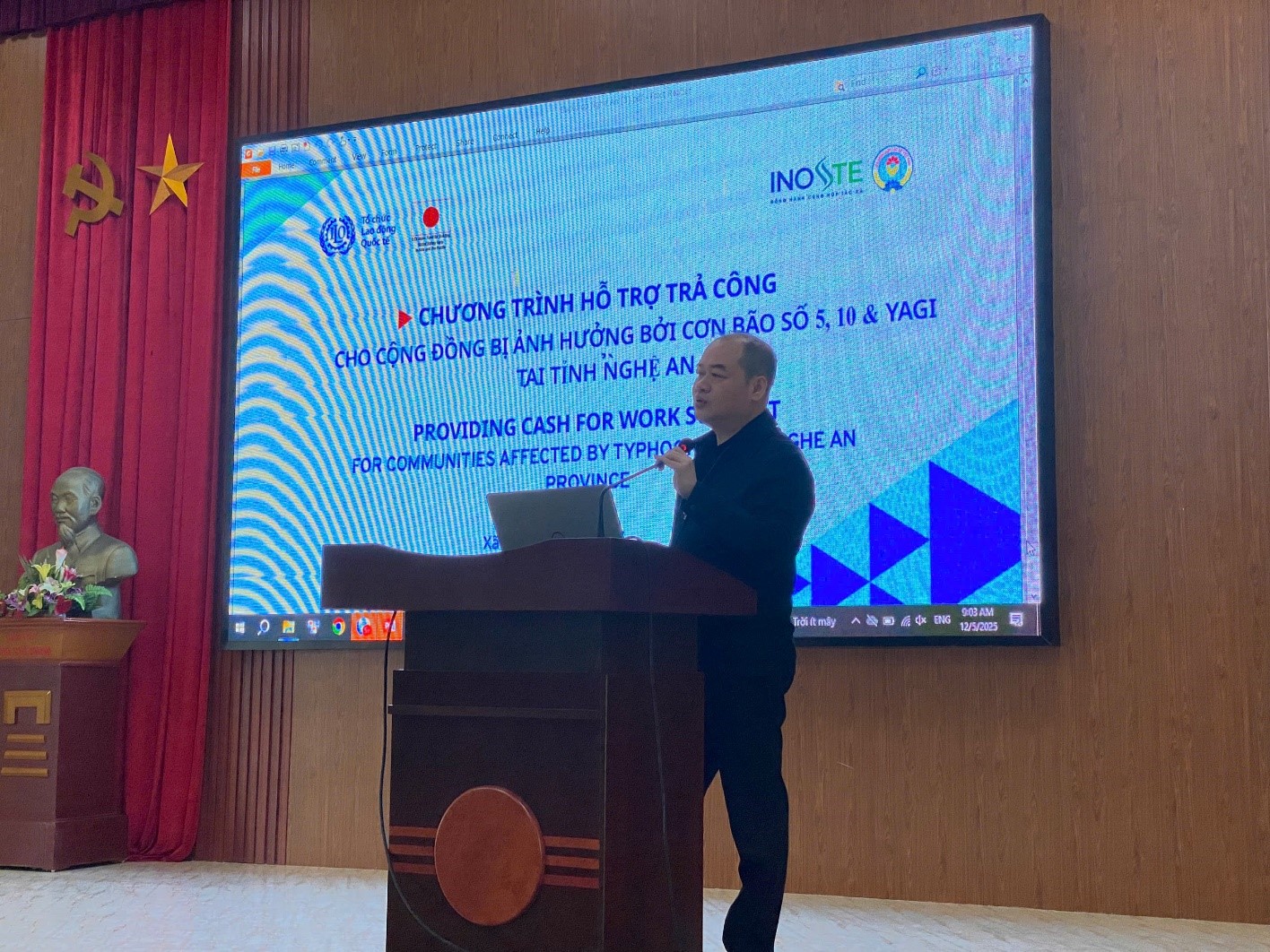 Viện Khoa học Công nghệ và Môi trường cùng Tổ chức Lao động Quốc tế (ILO)  triển khai Chương trình Hỗ trợ sinh kế  tại 3 tỉnh miền Trung