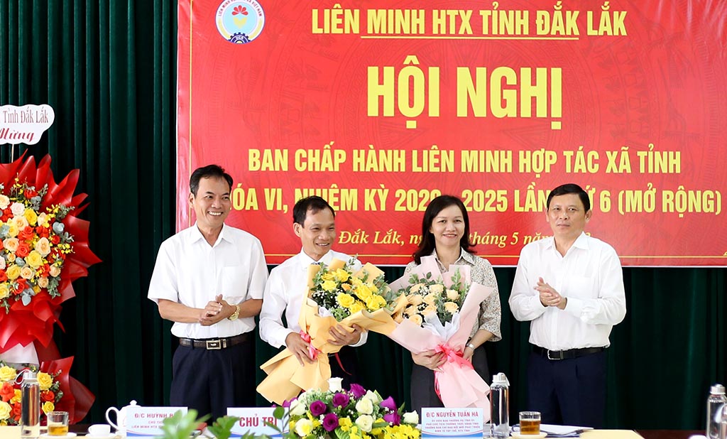 Liên minh Hợp tác xã tỉnh bầu bổ sung chức danh Phó Chủ tịch, khóa VI, nhiệm kỳ 2020 – 2025 