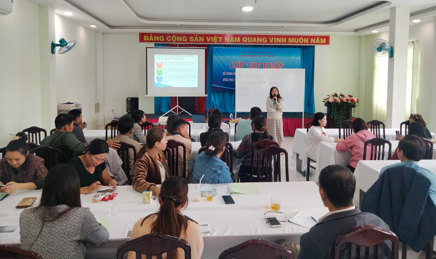 Gia Lai: Bồi dưỡng nghiệp vụ cho cán bộ, thành viên hợp tác xã vùng khó khăn, dân tộc thiểu số