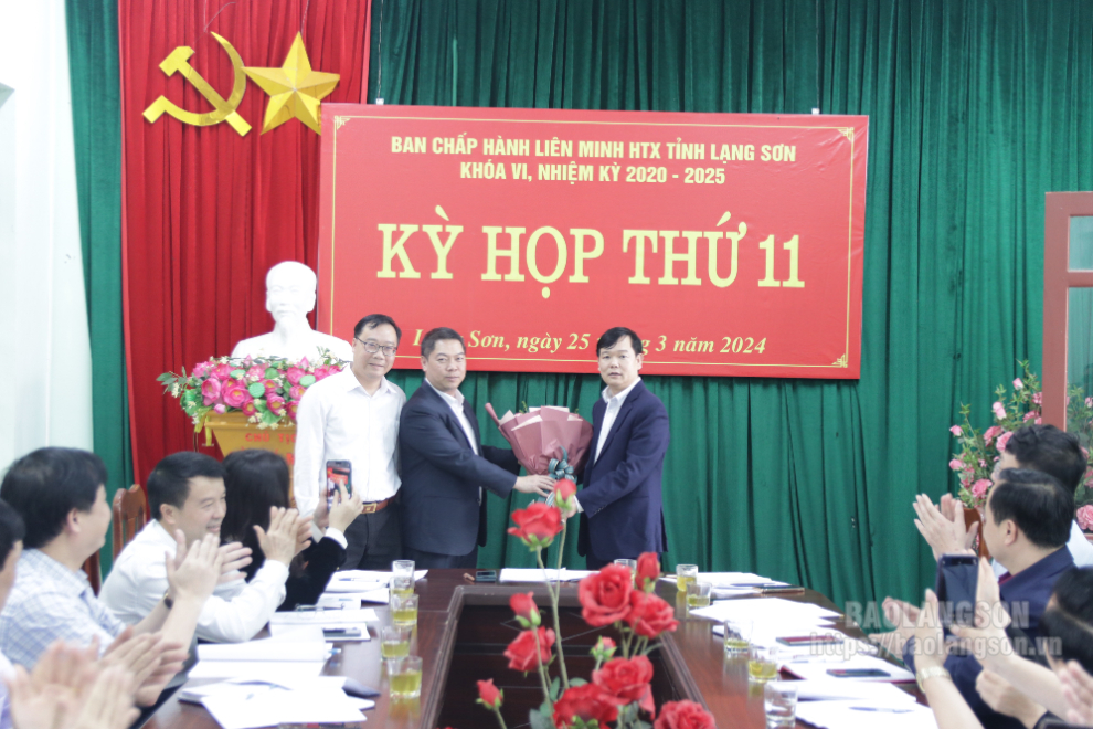 Liên minh hợp tác xã tỉnh Lạng Sơn có tân Phó Chủ tịch