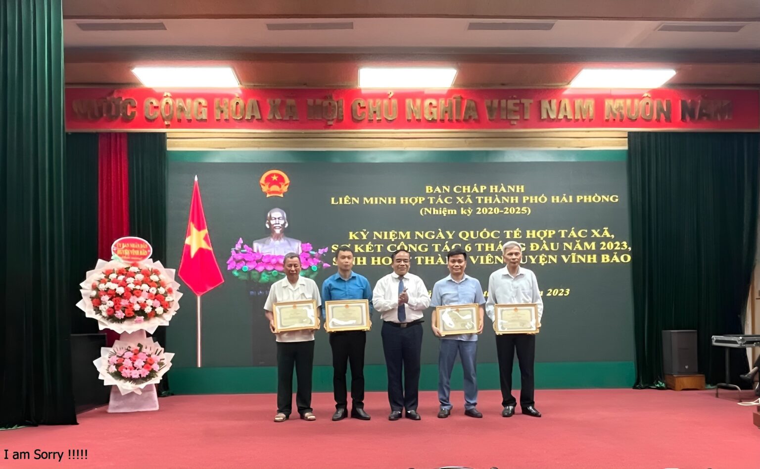 Liên minh Hợp tác xã thành phố tổ chức Hội nghị kỷ niệm Ngày Quốc tế Hợp tác xã; sơ kết công tác 6 tháng đầu năm 2023 và sinh hoạt thành viên địa bàn huyện Vĩnh Bảo