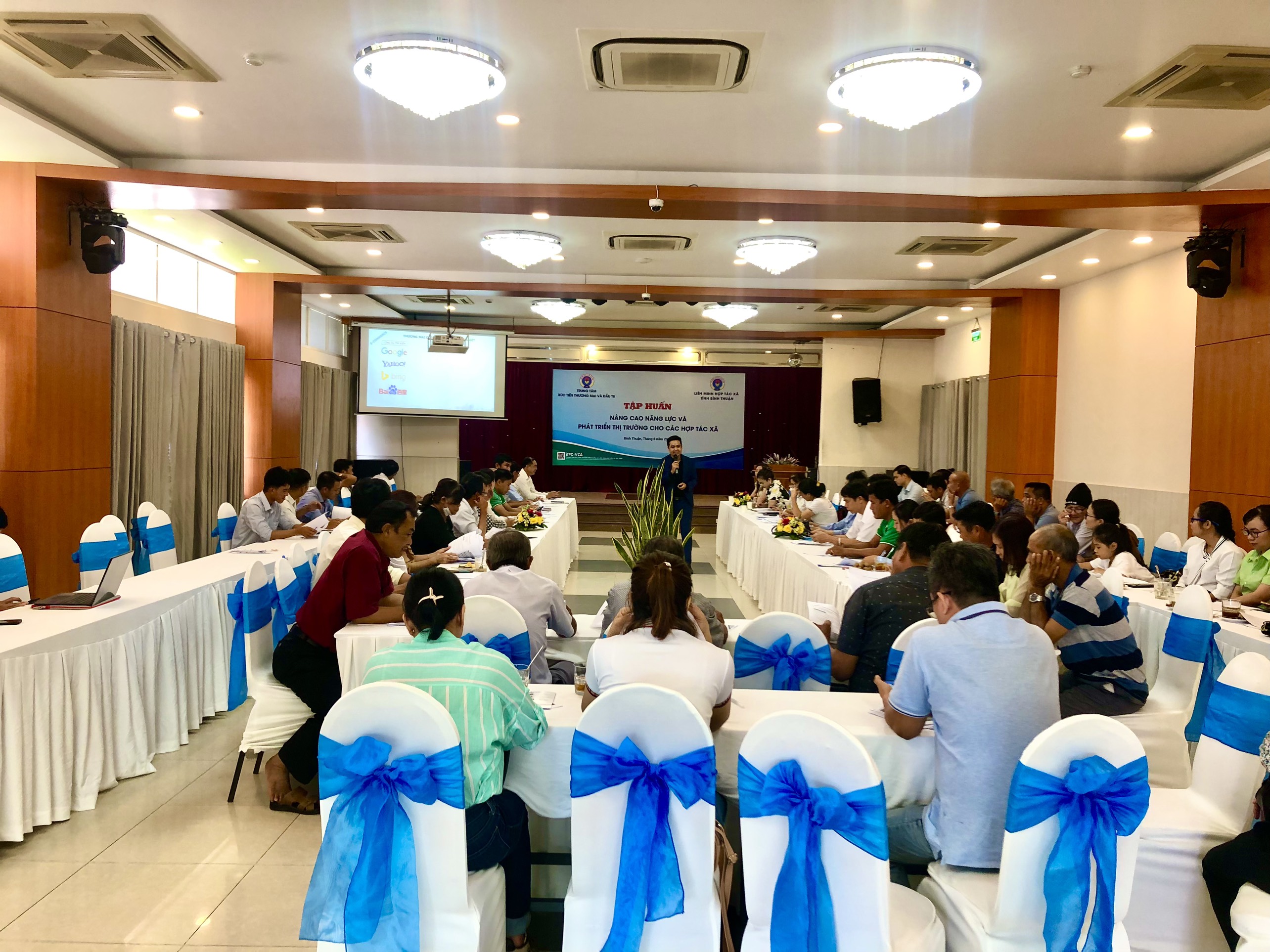 Liên minh Hợp tác xã Bình Thuận tổ chức Khóa tập huấn nâng cao năng lực và phát triển thị trường cho các hợp tác xã
