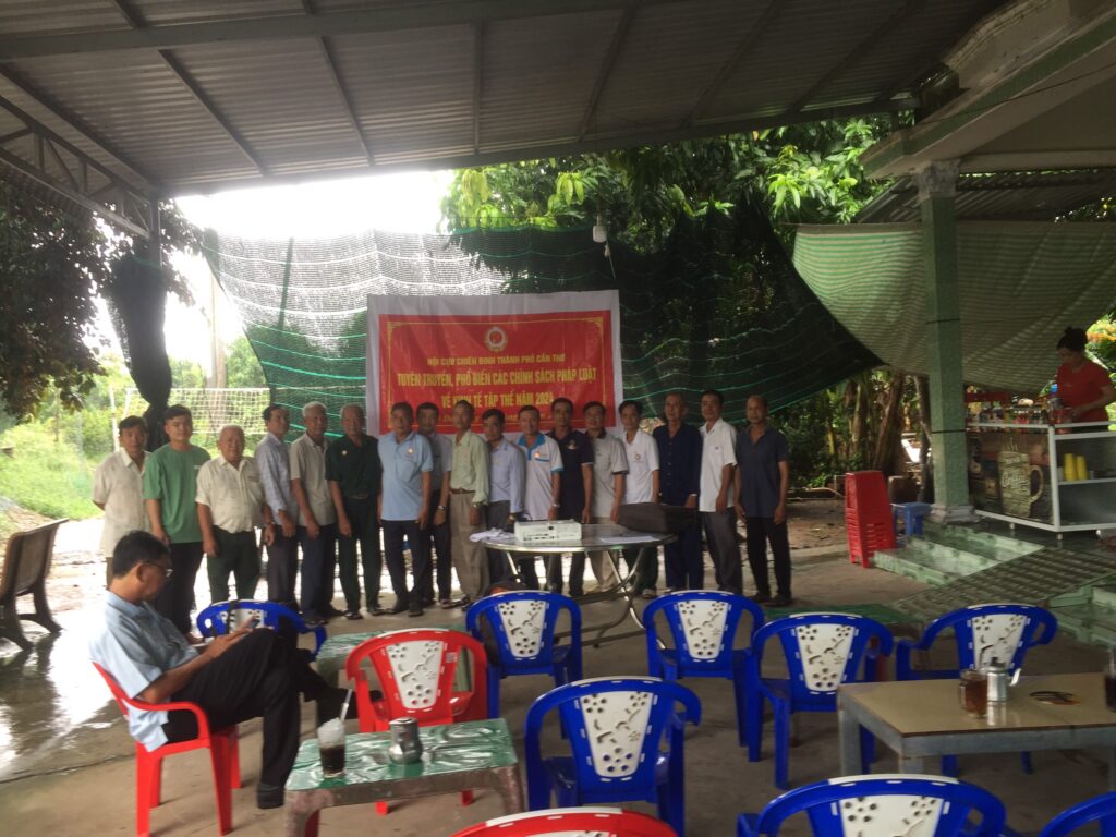 Phối hợp Hội Cựu chiến binh thành phố mở lớp tuyên truyền phổ biến kiến thức KTTT 