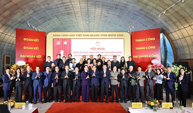 Hội nghị tổng kết hoạt động của các Hội quần chúng do Đảng, Nhà nước giao nhiệm vụ năm 2025 và triển khai nhiệm vụ năm 2026