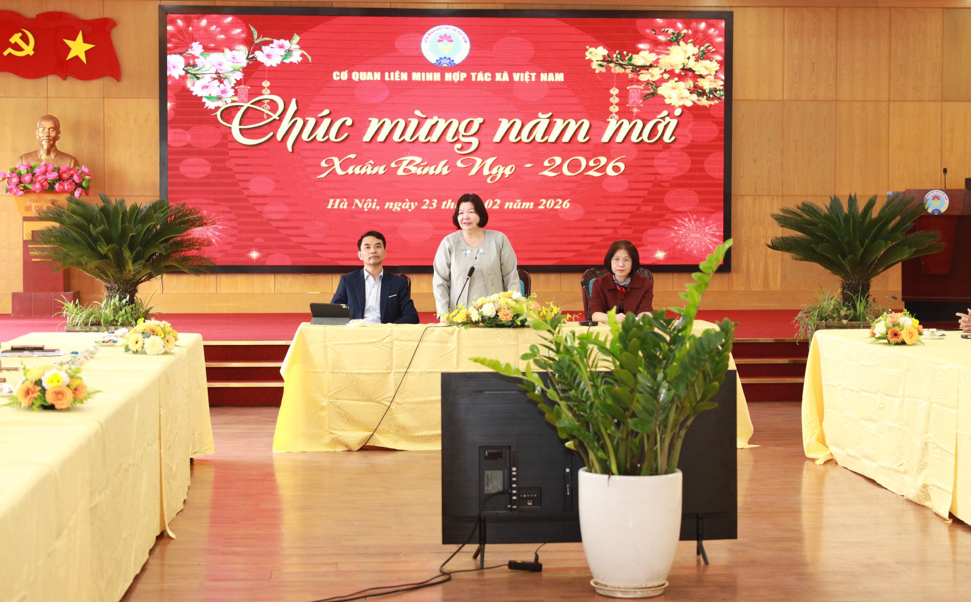 Liên minh Hợp tác xã Việt Nam gặp mặt đầu xuân Bính Ngọ 2026