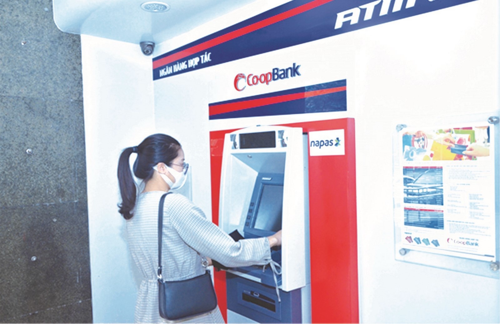 Ngân hàng Hợp tác xã mở rộng thanh toán không dùng tiền mặt