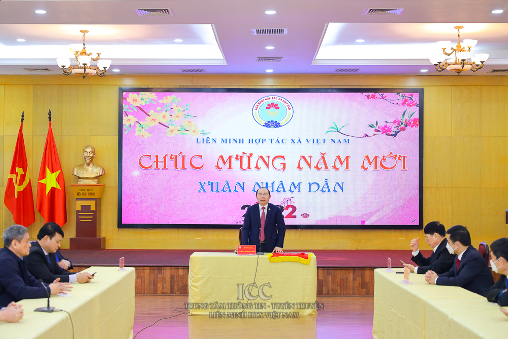Liên minh Hợp tác xã Việt Nam gặp mặt đầu xuân