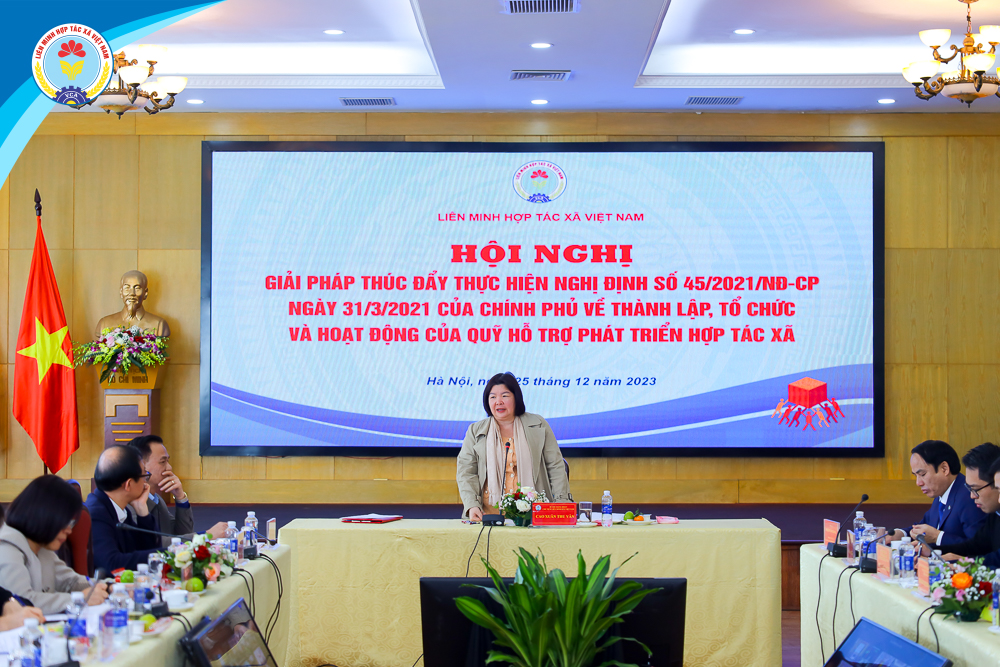 Địa phương cần chủ động, quyết liệt trong thành lập, tổ chức hoạt động Quỹ Hỗ trợ phát triển hợp tác xã