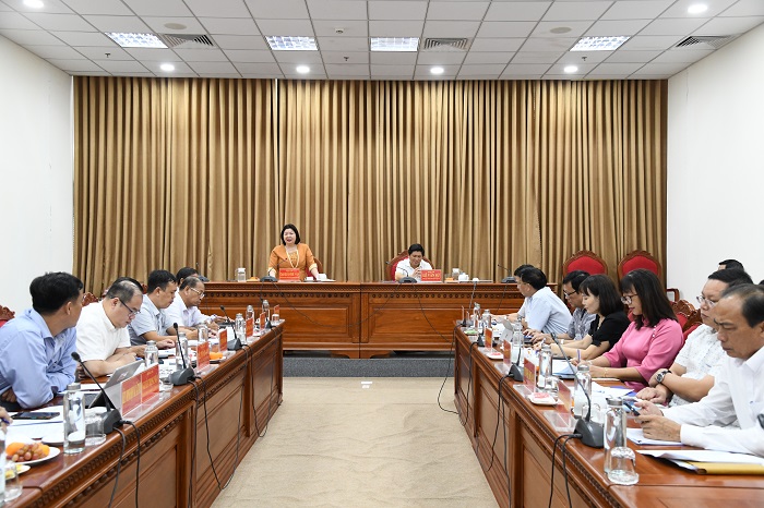 Liên minh Hợp tác xã Việt Nam làm việc tại Cà Mau