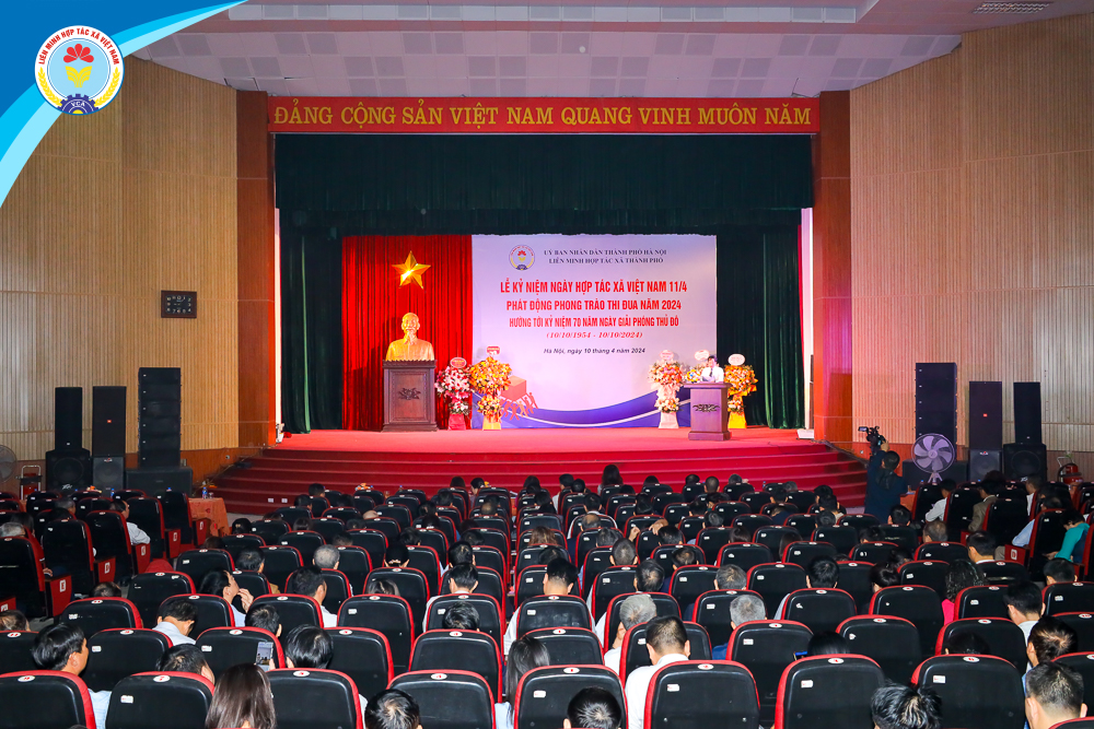 Liên minh Hợp tác xã thành phố Hà Nội tổ chức Lễ Kỷ niệm ngày Hợp tác xã Việt Nam 11/4