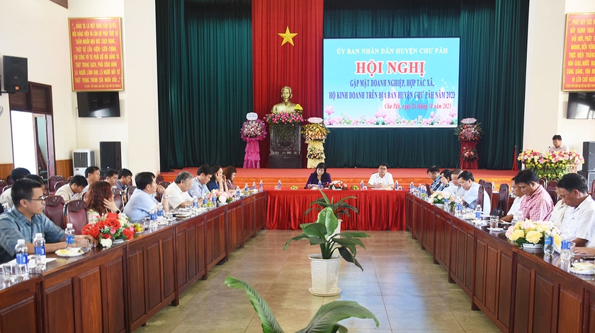 Chư Păh tháo gỡ vướng mắc cho doanh nghiệp, hợp tác xã